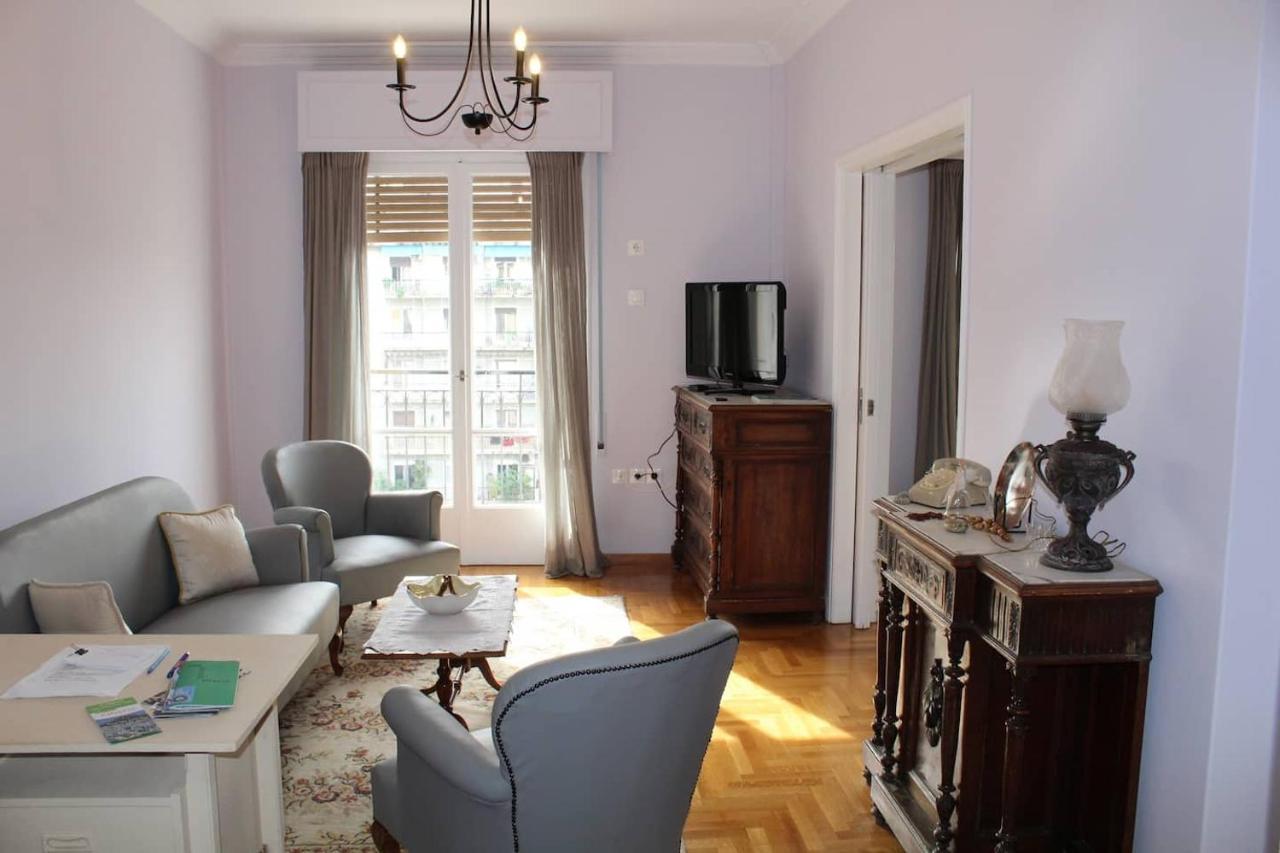 Vintage, Spacious Apartment In The Heart Of Athens! エクステリア 写真